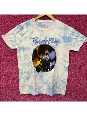 Prince and the Revolution Purple Rain Soul Rock Tie Dye XL